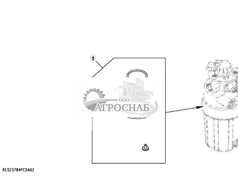 9901 Комплект уплотнений топливного фильтра грубой очистки - ST130108 29.jpg